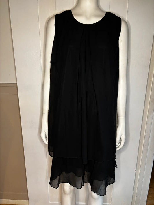 Bodyflirt Black Party Dress Size 22 RRP £40